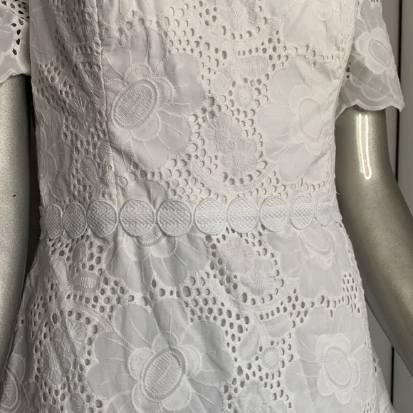 Lilly Pulitzer Bonni Eyelet Dress Resort White NWT - Picture 4 of 8